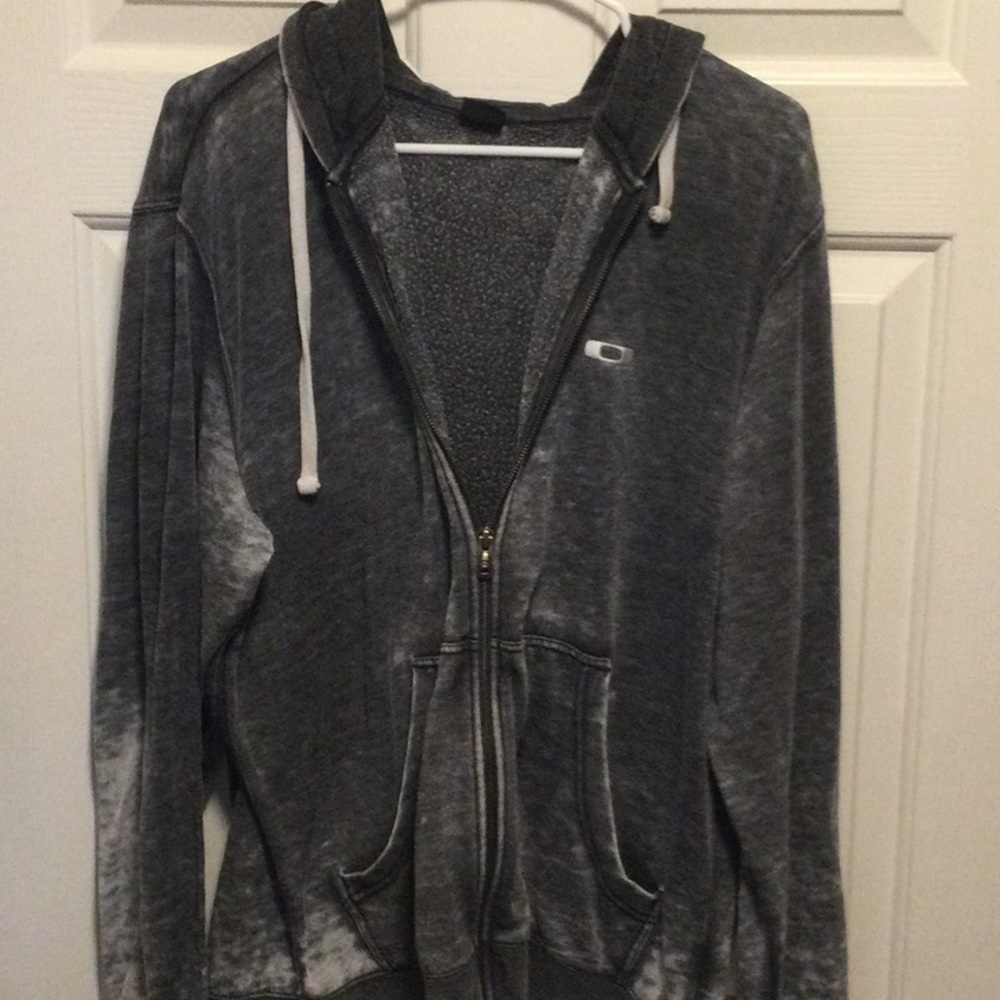 Oakley zip up hoodie